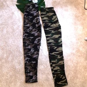 🛍️NWT🛍️  Ladies Camouflage Leggings 2 for $15